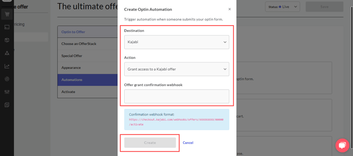 Integrating Kajabi 4